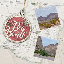 Load image into Gallery viewer, Big Bend National Park Christmas Ornament - Round