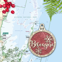 Load image into Gallery viewer, Biscayne National Park Christmas Ornament - Round