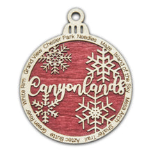 Load image into Gallery viewer, Canyonlands National Park Christmas Ornament - Round