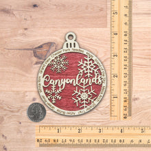Load image into Gallery viewer, Canyonlands National Park Christmas Ornament - Round