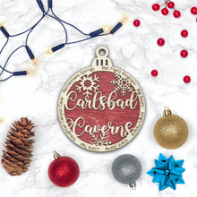 Load image into Gallery viewer, Carlsbad Caverns National Park Christmas Ornament - Round