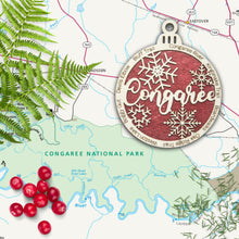 Load image into Gallery viewer, Congaree National Park Christmas Ornament - Round