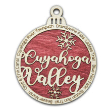 Load image into Gallery viewer, Cuyahoga Valley National Park Christmas Ornament - Round