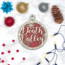 Load image into Gallery viewer, Death Valley National Park Christmas Ornament - Round