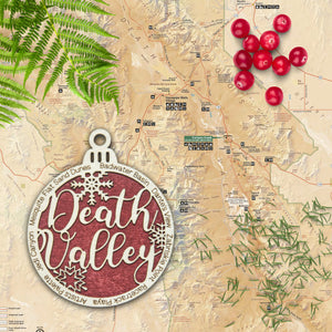 Death Valley National Park Christmas Ornament - Round