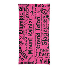 Load image into Gallery viewer, 62 National Park Neck Gaiter - Magenta-Pink