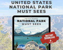 Load image into Gallery viewer, U.S. National Park Must Sees eBook