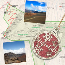Load image into Gallery viewer, Haleakala National Park Christmas Ornament - Round