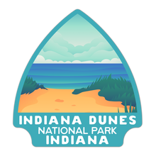 Load image into Gallery viewer, Indiana Dunes National Park Sticker | Indiana Dunes Arrowhead Sticker