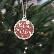 Load image into Gallery viewer, Kobuk Valley National Park Christmas Ornament - Round
