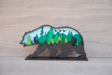 Load image into Gallery viewer, &quot;Have you seen bigfoot&quot; Figurine and &quot;Parks are Calling&quot; Frame