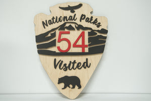 National Park Arrowhead Tracker