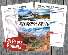 Load image into Gallery viewer, National Park Travel Planner