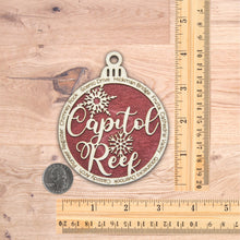 Load image into Gallery viewer, Capitol Reef National Park Christmas Ornament - Round