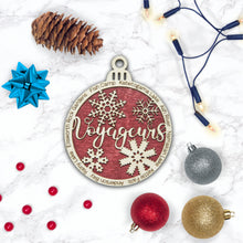 Load image into Gallery viewer, Voyageurs National Park Christmas Ornament - Round