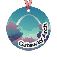 Load image into Gallery viewer, Gateway Arch National Park Metal Ornament