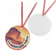 Load image into Gallery viewer, Guadalupe Mountains National Park Metal Ornament