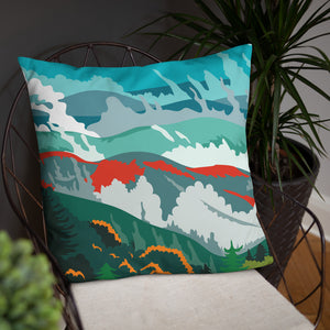 Great Smoky Mountains Pillow