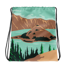 Load image into Gallery viewer, Crater Lake Drawstring bag