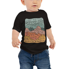 Load image into Gallery viewer, &quot;National Parks are on my Bucket List&quot; Baby Jersey Short Sleeve Tee
