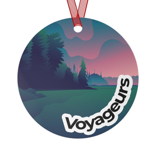 Voyageurs National Park Metal Ornament