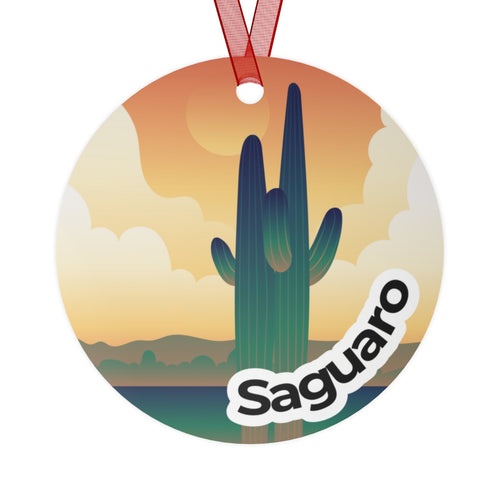 Saguaro National Park Metal Ornament