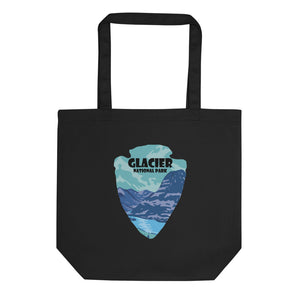 Glacier National Park Arrowhead Eco Tote Bag