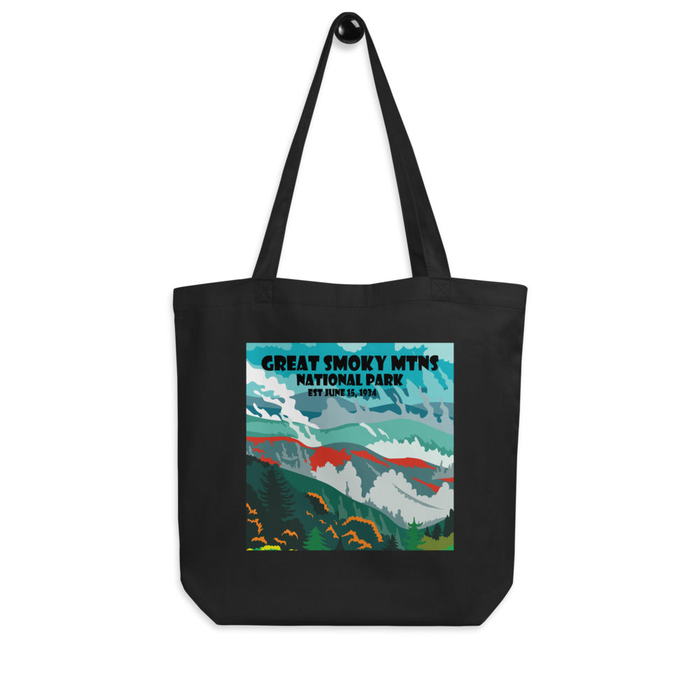 Great Smoky Mountains Eco Tote Bag