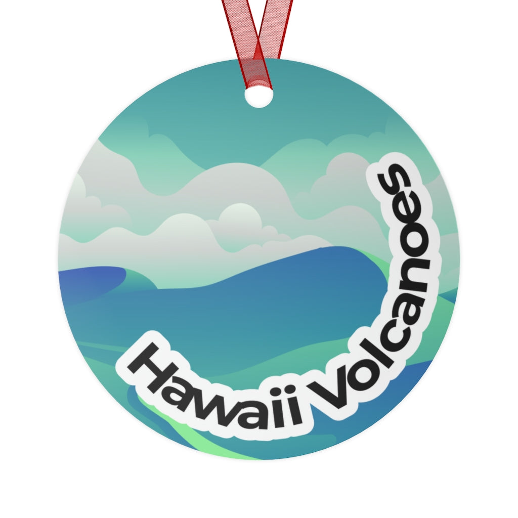 Hawaii Volcanoes National Park Metal Ornament