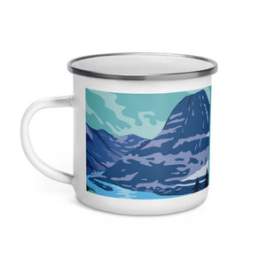 Glacier National Park Enamel Mug
