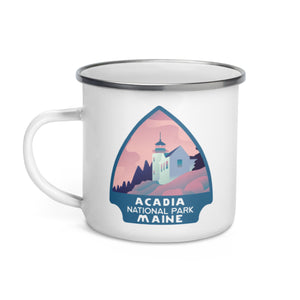 Acadia National Park Enamel Mug