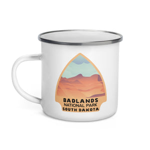 Badlands National Park Enamel Mug