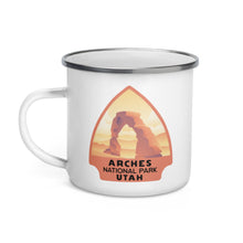 Load image into Gallery viewer, Arches National Park Enamel Mug