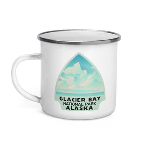Glacier Bay National Park Enamel Mug