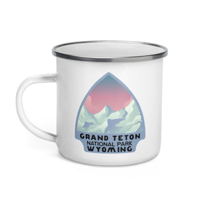 Grand Teton Park Enamel Mug