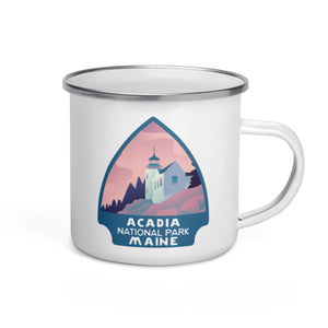 Acadia National Park Enamel Mug