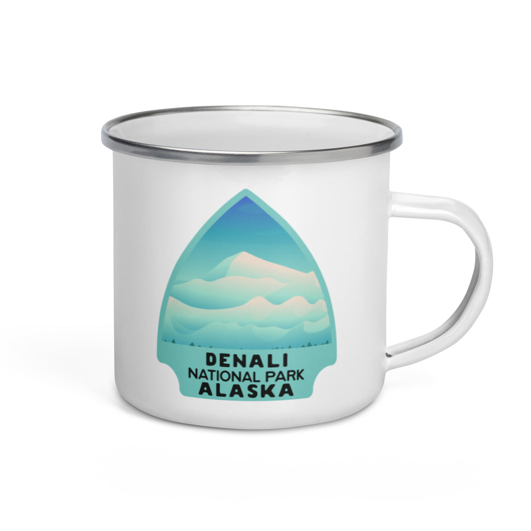 Denali National Park Enamel Mug