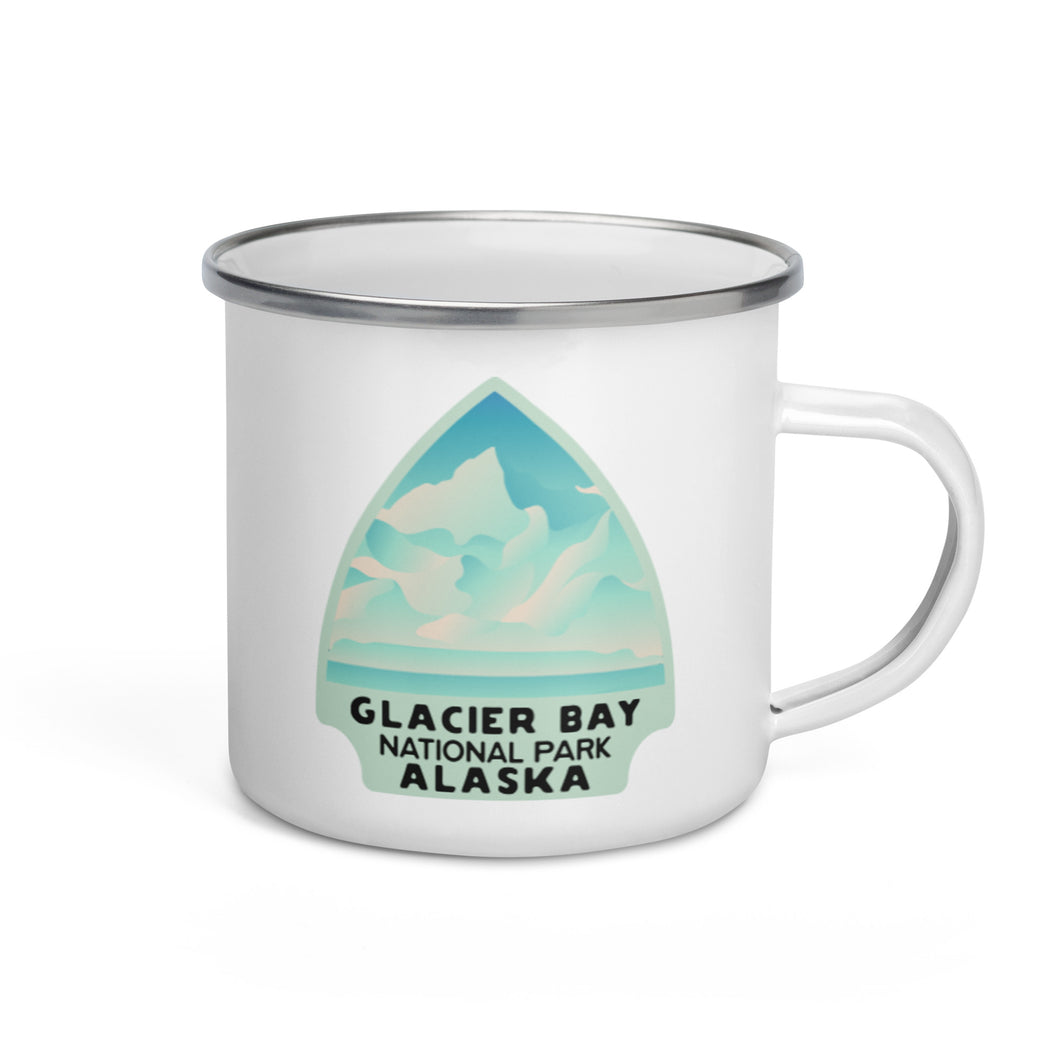 Glacier Bay National Park Enamel Mug