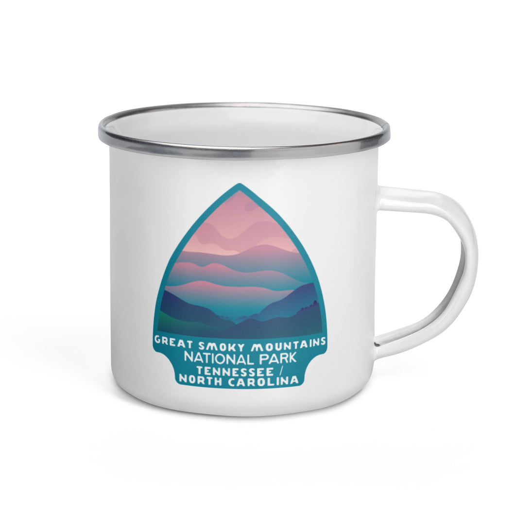 Great Smoky Mountains National Park Enamel Mug