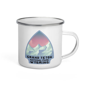 Grand Teton Park Enamel Mug