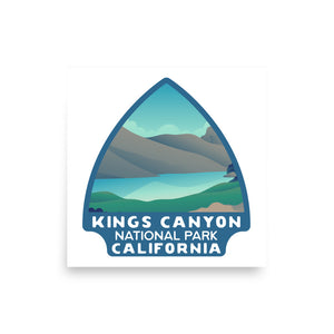 Kings Canyon National Park Poster