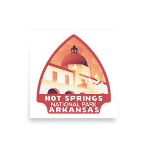 Hot Springs National Park Poster