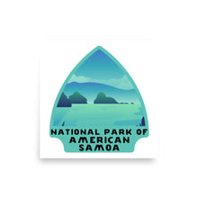 Load image into Gallery viewer, National Park of American Samoa Poster (American Samoa National Park Poster)