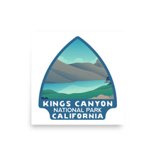 Load image into Gallery viewer, Kings Canyon National Park Poster