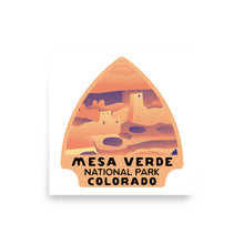 Load image into Gallery viewer, Mesa Verde National Park Poster