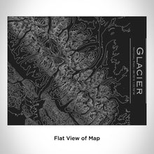Load image into Gallery viewer, Glacier National Park Topographic Map Water Bottle