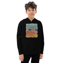 Load image into Gallery viewer, &quot;National Parks are on my Bucket List&quot; Kids fleece hoodie