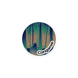 Congaree National Park Sticker | Congaree Round Sticker