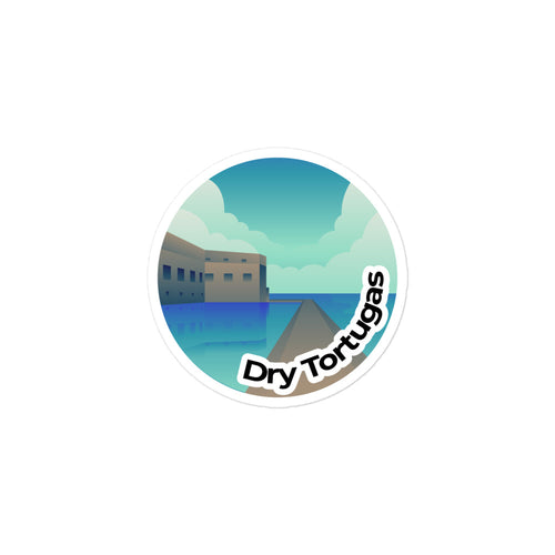 Dry Tortugas National Park Stickers | Dry Tortugas Round Sticker