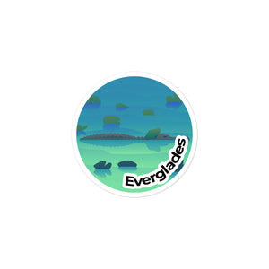 Everglades National Park Sticker | Everglades Round Sticker